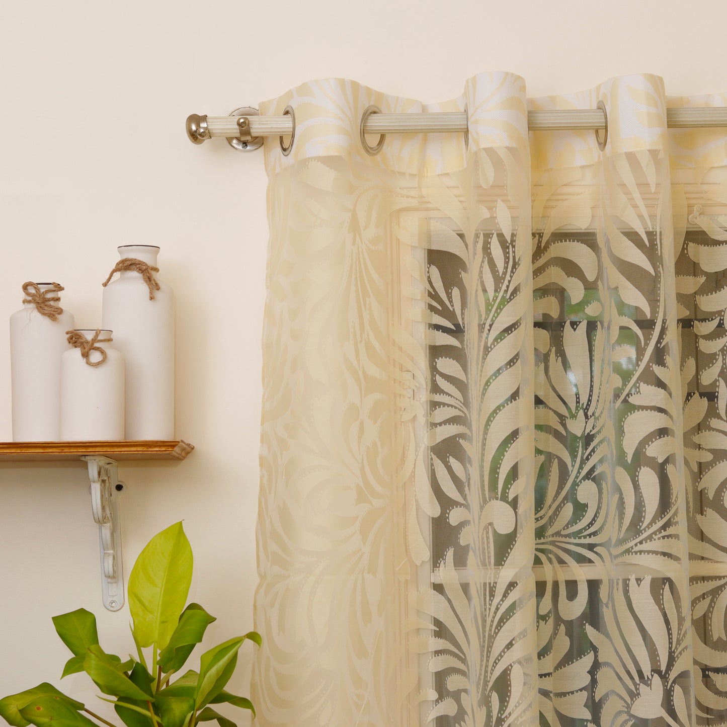 Sandalwood Sheer Curtain