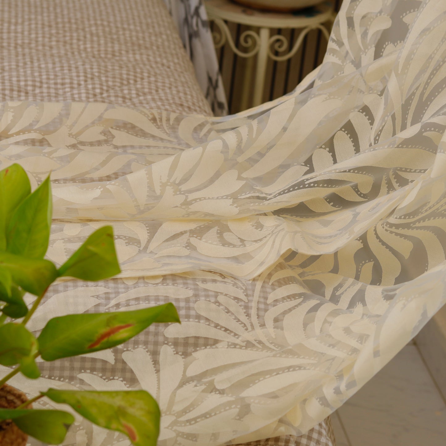 Sandalwood Sheer Curtain