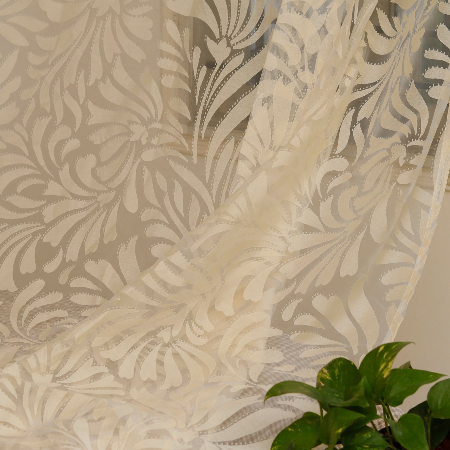 Sandalwood Sheer Curtain