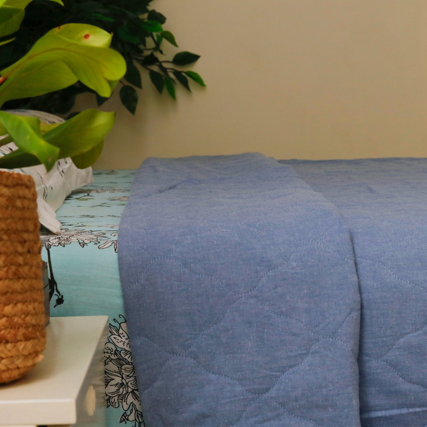 Soft Breeze Cotton Quilted Single Comforter