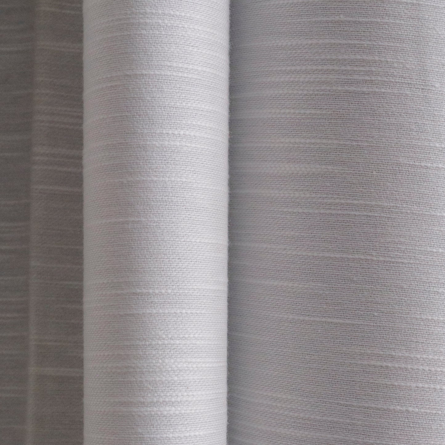 White Double-Layer Sunblock Door Curtains