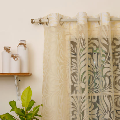 Sandalwood Sheer Curtain