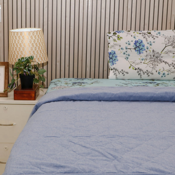 Soft Breeze Cotton Quilted Single Comforter