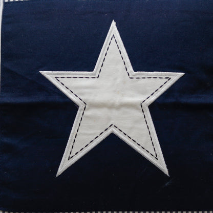 White Star Cushion Cover
