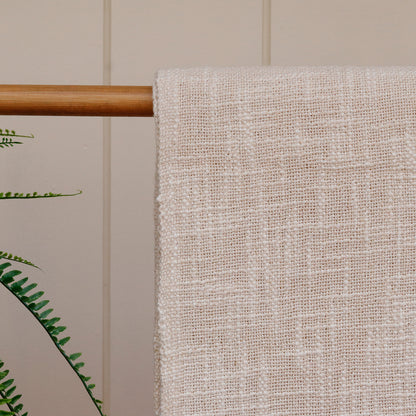 Half & Half Black And Ivory Throw