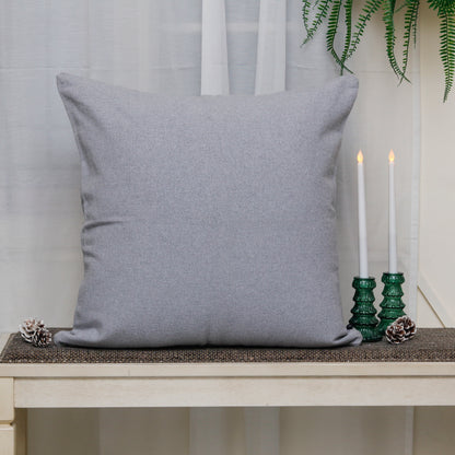 Plain Grey Cushion Cover