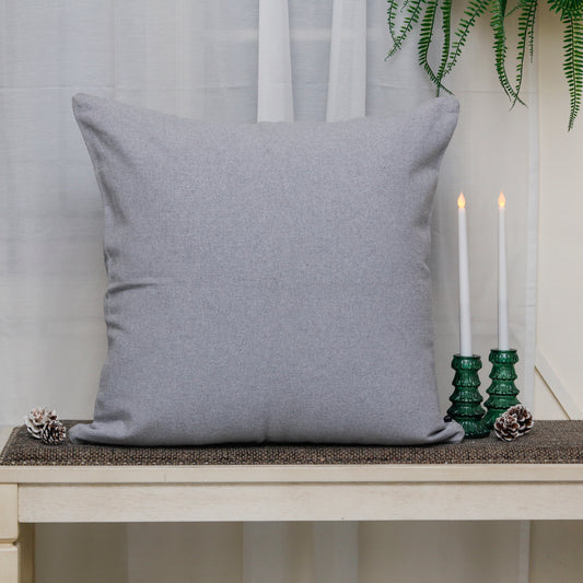Plain Grey Cushion Cover