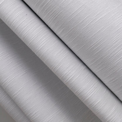White Double-Layer Sunblock Door Curtains
