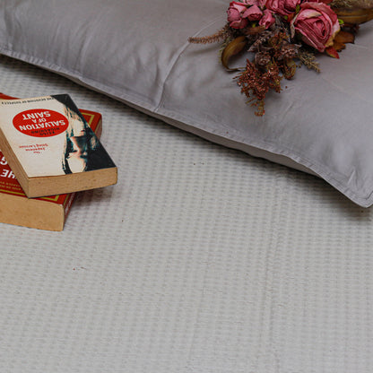 Grey Honeycomb Bedsheet