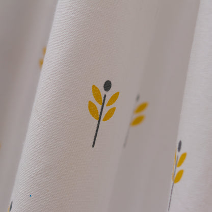 Summer Leaf Burst Curtain