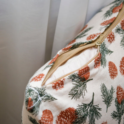 Pinecones Print Cushion Cover