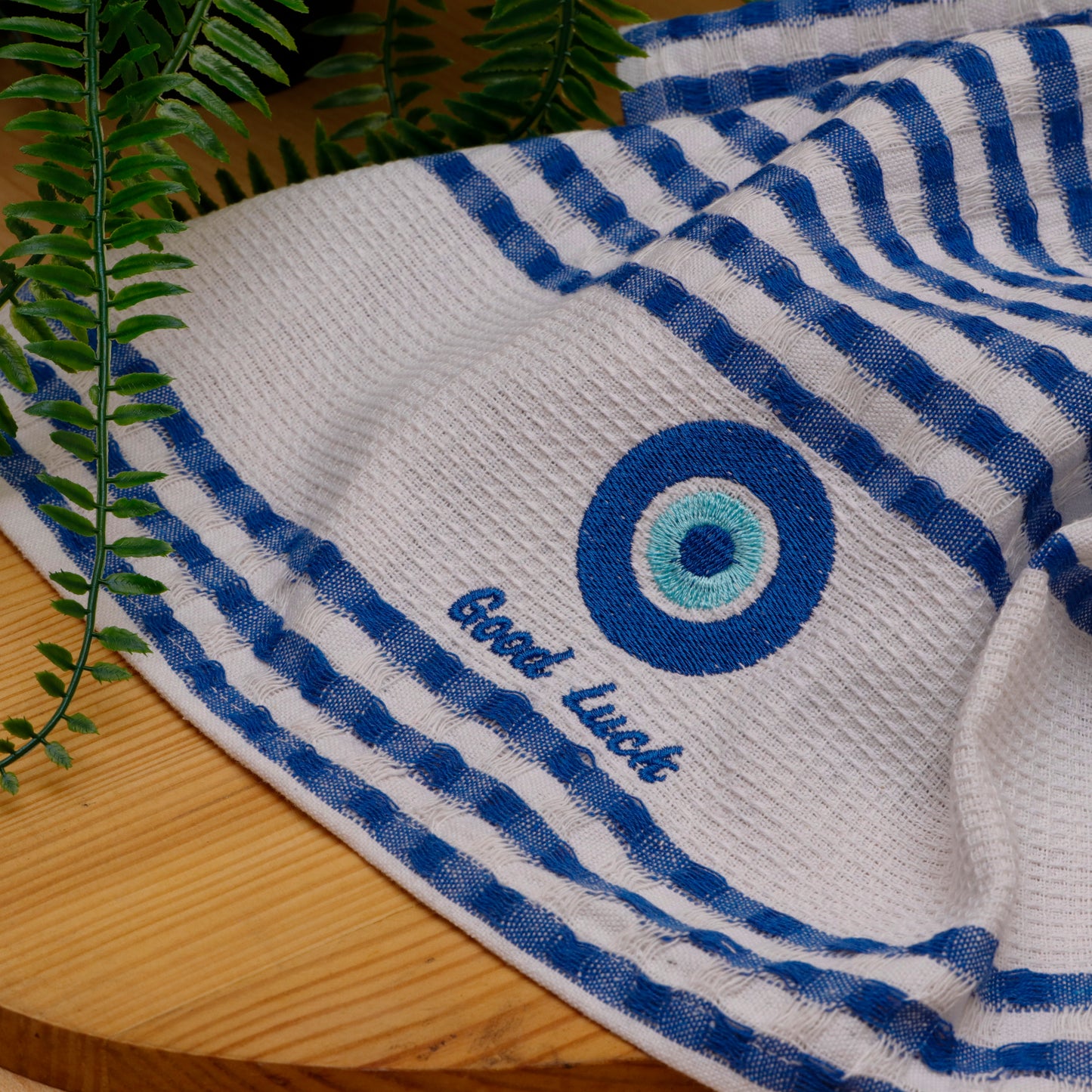 Evil Eye Charm Kitchen Towel