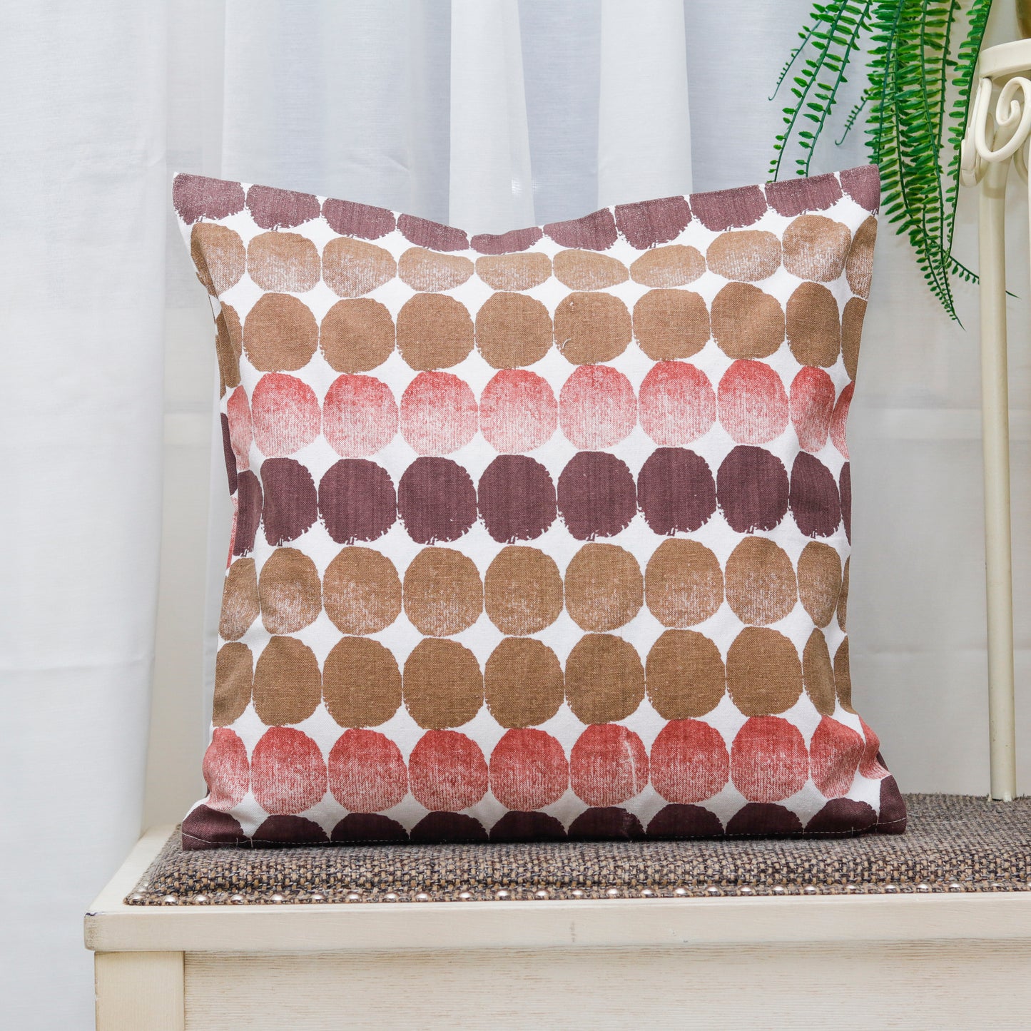 Polka Dots Cushion Cover
