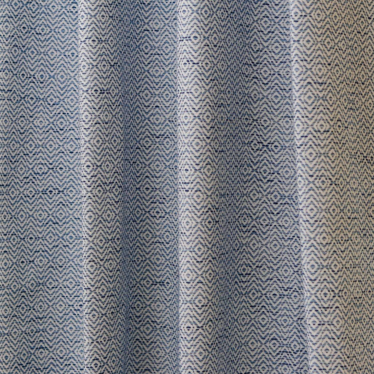 Azure Diamond Drape Curtain