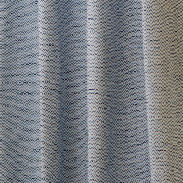 Azure Diamond Drape Curtain