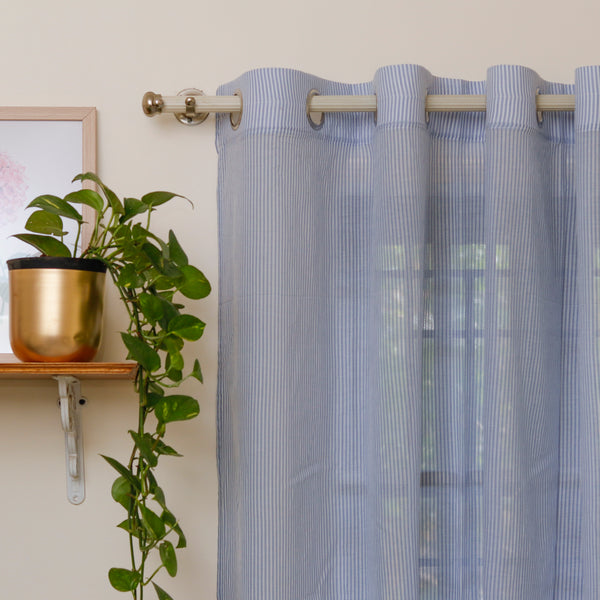 Skyward Lace Voile Curtain