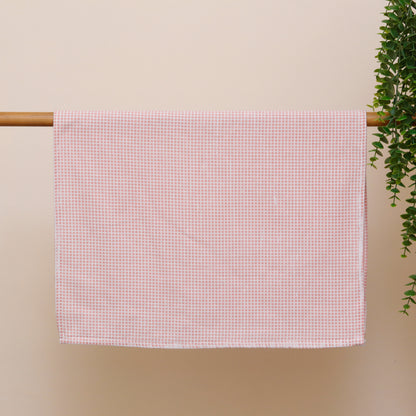 Polly Pink Checks Terry Kitchen Towel
