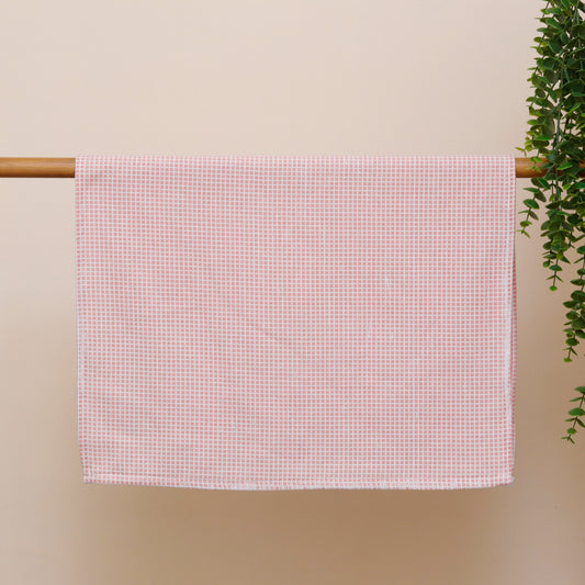Polly Pink Checks Terry Kitchen Towel