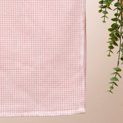 Polly Pink Checks Terry Kitchen Towel