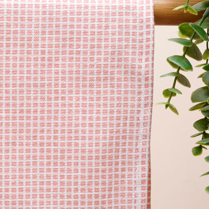 Polly Pink Checks Terry Kitchen Towel