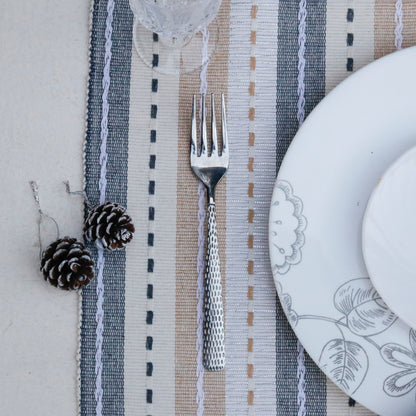 Pastel Stripe Placemats (Set Of 2 Placemats)