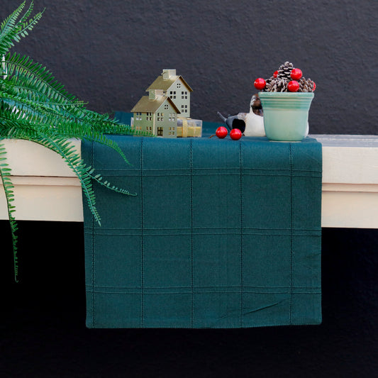 Emerald Green Table Runner