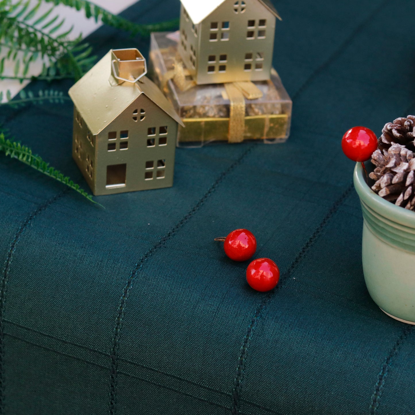 Emerald Green Table Runner