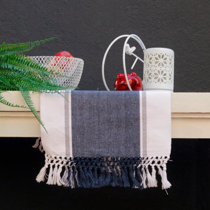 Monochrome Stripe Table Runner