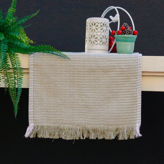Moss Chic Table Runner